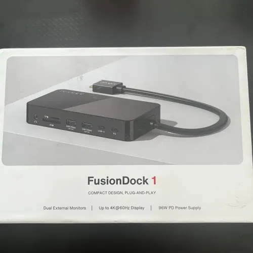 estação de ancoragem ivanky fusiondock 1 é uma dock station que expande a conectividade