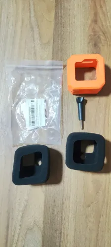 Kit Acessórios GoPro Hero 11 Mini: Bóia Floaty Laranja + 2 Capas Anti-Vento (Novos)