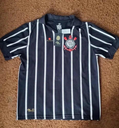 Promoção da semana ! Camisa Polo Corinthians retrô Japão G original 