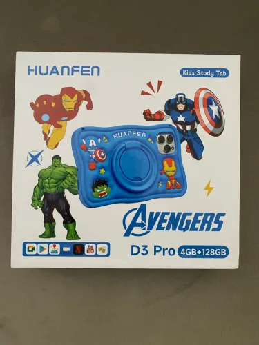 Tablet infantil 128GB memória 4GB RAM