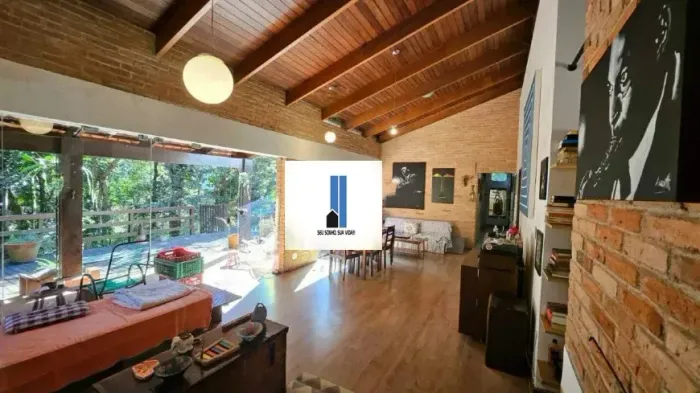 Casa em Condomínio para Venda em Embu das Artes, Chácaras Bosque do Embu, 3 dormitórios, 1
