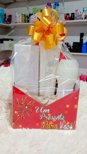 Pur Blanca colônia, hidratante corporal e roll-on entrega grátis