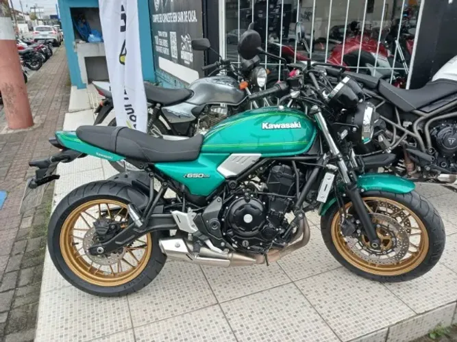 KAWASAKI Z650RS 2023 - ACEITO TROCA, CARTÃO E FINANCIAMENTO.