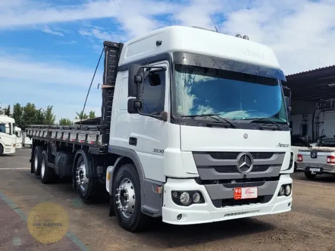 Mercedes Benz Atego 3030 8x2 Ano 2019/20 Carroceria