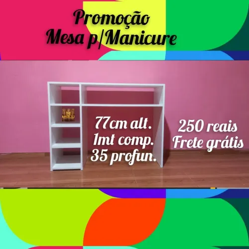 Promoção mesa de manicure 