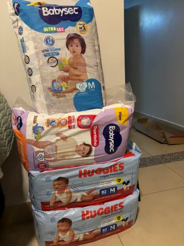 Fraldas Huggies / BabySec