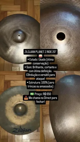 ZILDJIAN PLANET Z RIDE 20"<br>
