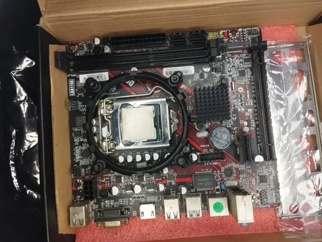 Kit Upgrade i5-3470 + Placa-Mãe TGT H61 M.2 + Cooler ? Novo