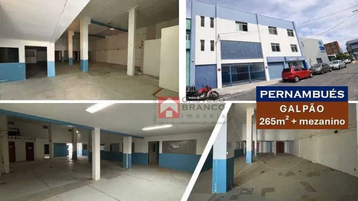 Jardim Brasília, Pernambués Galpão com 265m² e Mezanino, disponível para aluguel por R$8.