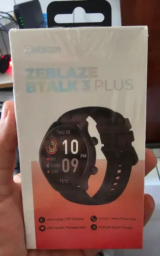 Relógio Smartwatch Zeblaze Btalk 3 plus.