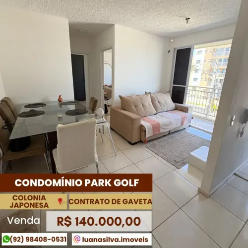 Condomínio Park Golf - Imóvel para venda com 2 quartos em Novo Aleixo - Manaus - AM