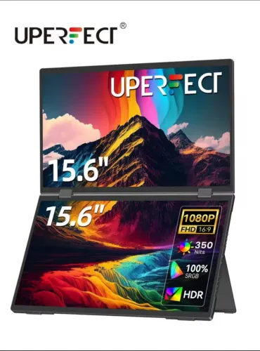 Monitor Portátil Duplo Uperfect Delta 15,6" FHD