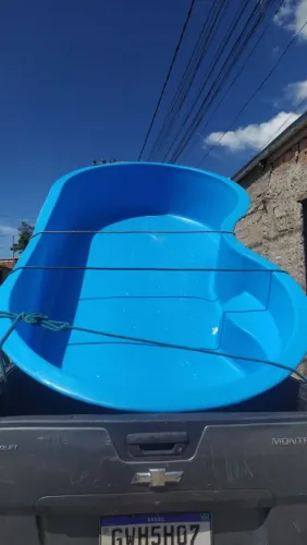 PICINA DE FIBRA MODELO FEIJÃO DE 3.15X1.65X0.65 DITETO DA FÁBRICA 