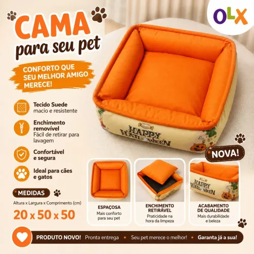 Cama para cães e gatos
