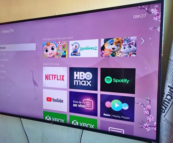 Tv smart 50 4K TCL Roku Tv Nota Fiscal