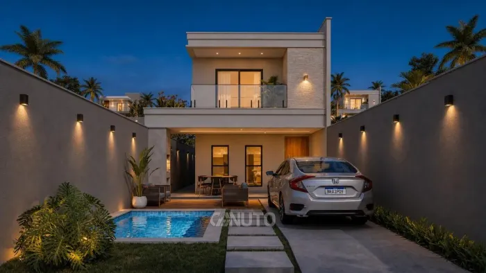 Casa Duplex Premium para VENDER no Lagoa Seca 3, vizinho ao Cidade Kariris com 3 Quartos (