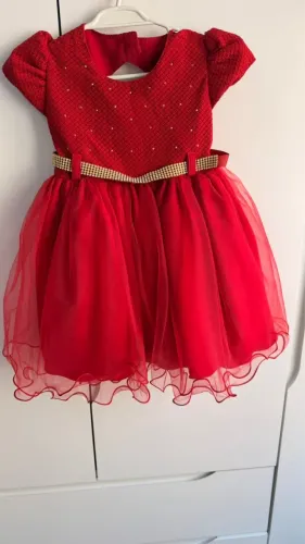 Vestido infantil de festa