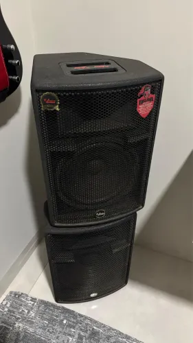 Kit Caixa de Som Leacs Ativa e Passiva