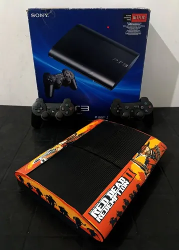 Ps3 Super Slim C/ Caixa  e + de 14 Mil Jogos - Ac cartão