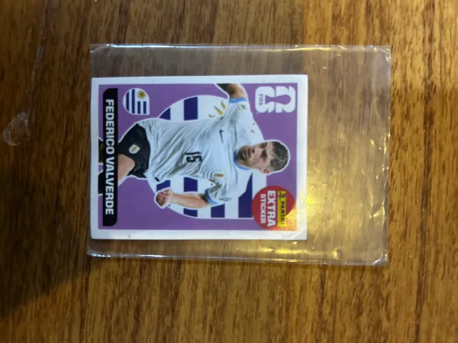 Figurinha legend Federico Valverde roxa 2026