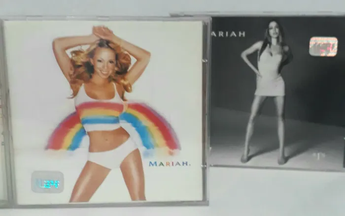 CDs Raros Mariah Carey: Álbuns Clássicos "#1's" e "Rainbow" - Excelente Estado!