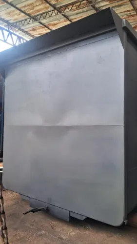 Caçamba roll on roll off 36m³ fabricada sob encomenda