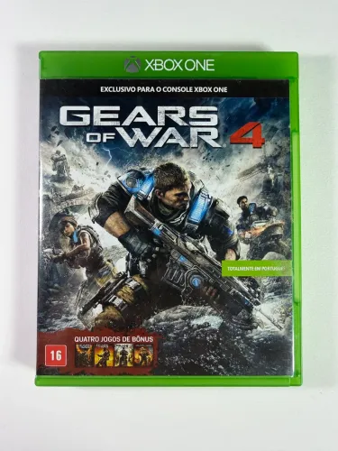 Gears of War 4 (XBOX ONE) | mídia física original 