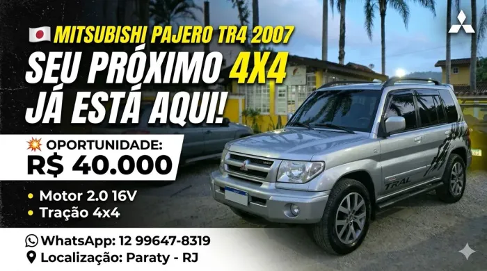 Mitsubishi Pajero TR4 2.0/ 2.0 Flex 16V 4X4 Aut. 2007