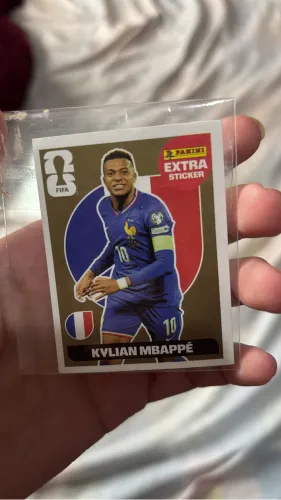 Figurinha rara mbappe