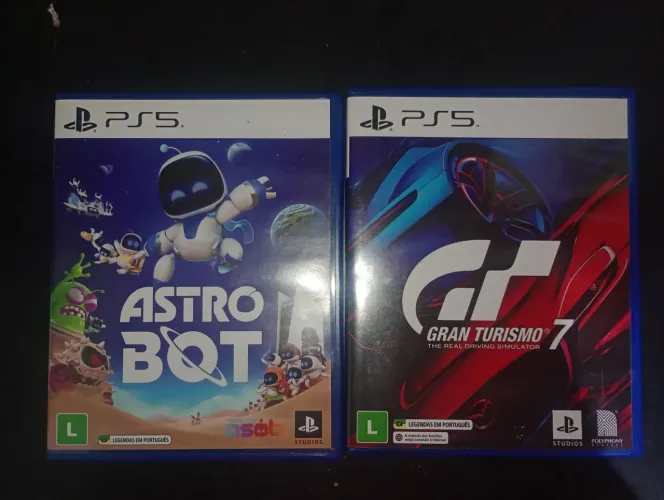 Vendo 2 Jogos de PS5 #Gran turismo 7# #Astro Bot#