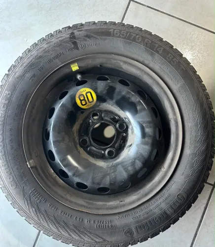 Pneu com Roda 165/70 R14 4 Furos