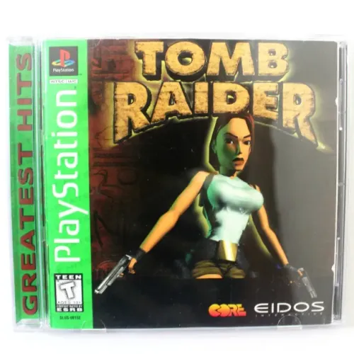 Tomb Raider para PlayStation completo, em perfeito estado de conservação