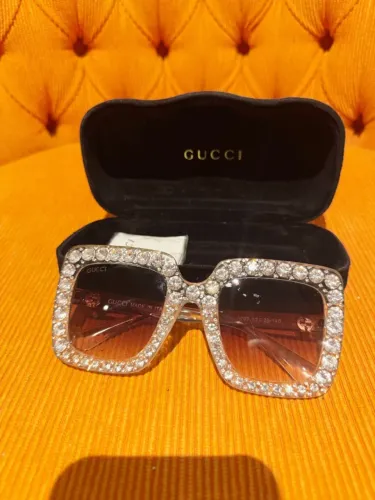 óculos de sol gucci com brilho 