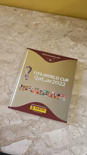 Álbum da Copa do Mundo - 2022 (Capa Dura Prateada)