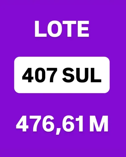 LOTE POSIÇÃO NASCENTE 407 SUL
