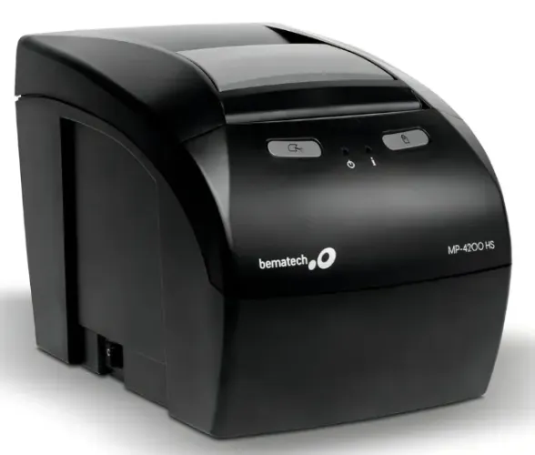 Impressora Térmica Bematech MP-4200HS, ideal para comércios, supermercados, restaurantes.
