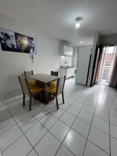 Apartamento com 1 dormitório para alugar, 40 m² por R$ 2.499/mês - Praia de Itaparica - Vi