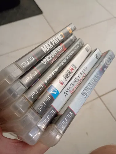 6 jogos de ps3 