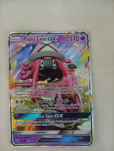 Carta Pokémon Tapu Lele GX