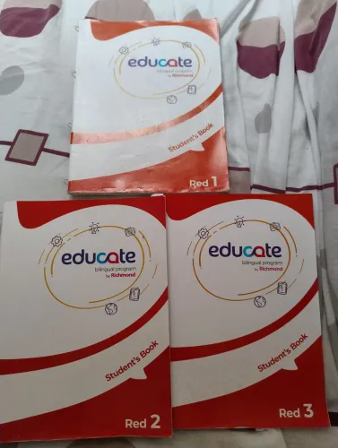 Livros 1,2 e 3 Educate by Richmond