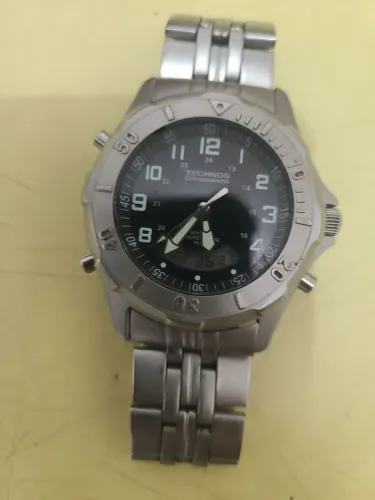 RELÓGIO TECHNOS SKYDRIVER CHRONOALARM