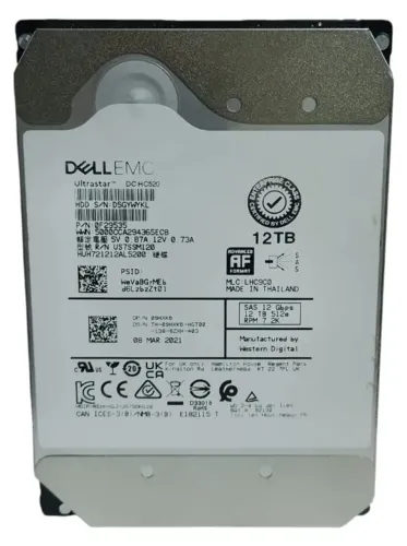 HD 12TB SAS Dell EMC