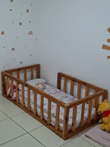 Cama Montessori Madeira Maciça