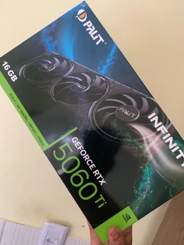 PLACA DE VÍDEO PALIT RTX GEFORCE 5060 TI 16GB, GDDR7, DLSS, RAY TRACING