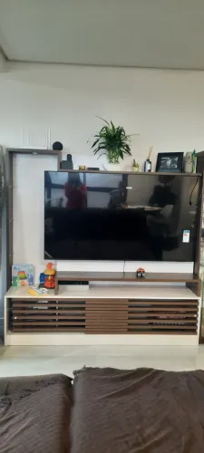 Rack com painel para tv até 55 polegadas