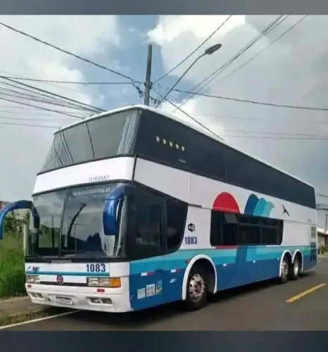 Vendo ônibus Volvo B12 DD