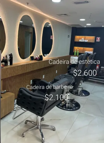 Cadeira de salão de beleza