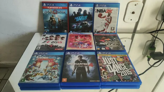 Jogos De PS4 (Valor Unitário)