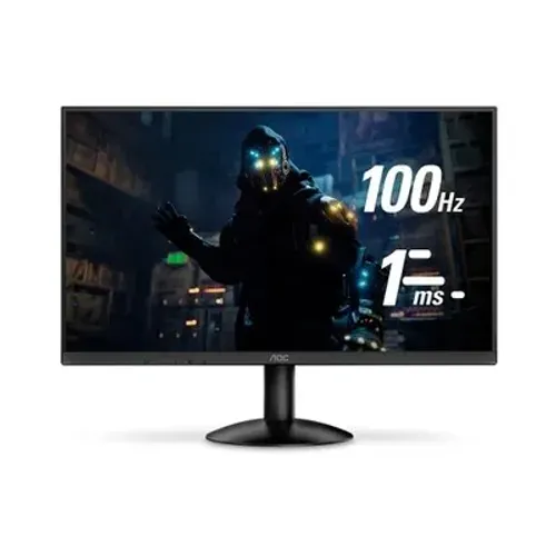 MONITOR 23.6" AOC LED WIDESCREEN FULL HD 100HZ 1MS VGA/HDMI 24B30HM2 - LOJA DADO DIGITAL