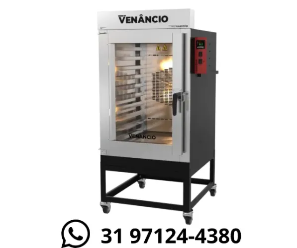 Forno Turbo 10 Esteiras Elétrico Venâncio